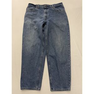 VTG Levi's 40 x 30 560 Comfort Fit USA MADE 1996 Stone‎ Washed Denim Jeans